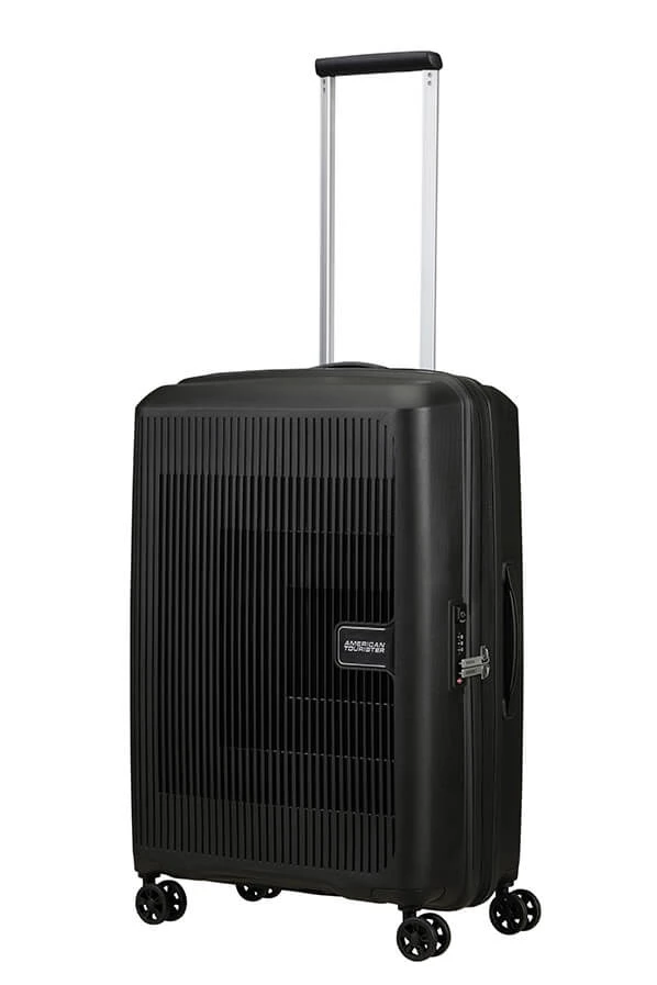 Maleta Mediana 67 Cm 4 Ruedas American Tourister Aerostep Negro ( Black ) 9 Maleta Mediana 67 Cm 4 Ruedas American Tourister Aerostep Negro ( Black ) - Imagen 7