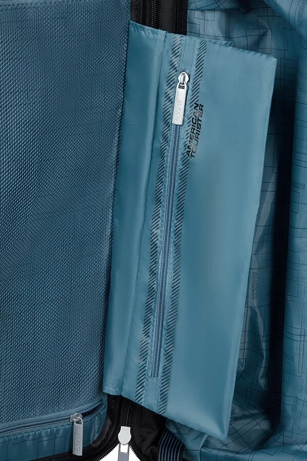 Maleta Cabina 55 Cm 4 Ruedas American Tourister Aerostep Negro ( Black ) 10 Maleta Cabina 55 Cm 4 Ruedas American Tourister Aerostep Negro ( Black ) - Imagen 8