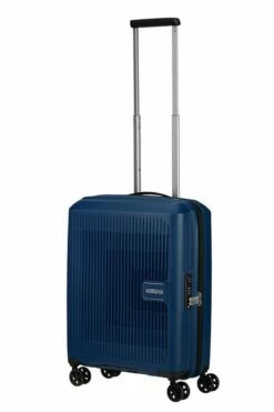 Maleta Cabina 55 Cm 4 Ruedas American Tourister Aerostep Azul Marino -Viajar Tienda de ventas 29120