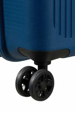 Maleta Grande 77 Cm 4 Ruedas American Tourister Aerostep Azul Marino -Viajar Tienda de ventas 29436