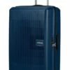 Maleta Grande 77 Cm 4 Ruedas American Tourister Aerostep Azul Marino -Viajar Tienda de ventas 29453