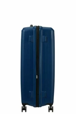 Maleta Grande 77 Cm 4 Ruedas American Tourister Aerostep Azul Marino -Viajar Tienda de ventas 29454