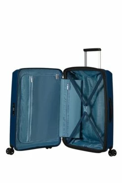 Maleta Mediana 67 Cm 4 Ruedas American Tourister Aerostep Azul Marino -Viajar Tienda de ventas 29487