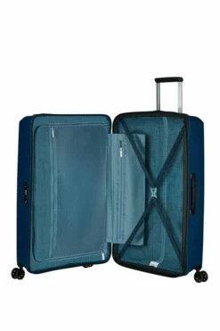 Maleta Grande 77 Cm 4 Ruedas American Tourister Aerostep Azul Marino -Viajar Tienda de ventas 29496