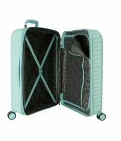 Maleta Mediana 70 Cm 4 Ruedas Expandible Pepe Jeans Laila Turquesa -Viajar Tienda de ventas 29527