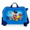 Disney Maleta Infantil Ruedas Multidireccionales Lets Roll Mickey Azul