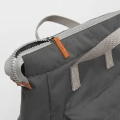 Mochila Roka London Bantry B Pequeña Sostenible Canvas Gris (Carbon) -Viajar Tienda de ventas 29698