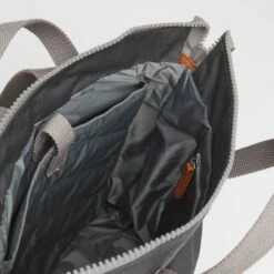 Mochila Roka London Bantry B Pequeña Sostenible Canvas Gris (Carbon) -Viajar Tienda de ventas 29715