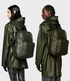 Mochila Rains Base Bag Verde (Evergreen) 11 Mochila Rains Base Bag Verde (Evergreen) -Viajar Tienda de ventas 29720