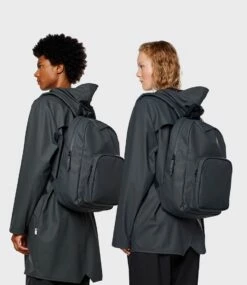 Mochila Rains Base Bag Gris (Slate) -Viajar Tienda de ventas 29743