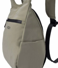 Mochila Pequeña Apertura Trasera KCB 2704 Khaki -Viajar Tienda de ventas 30216