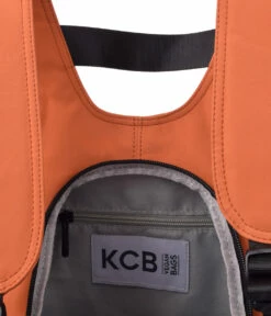 Mochila Pequeña Apertura Trasera KCB 2704 Naranja -Viajar Tienda de ventas 30222