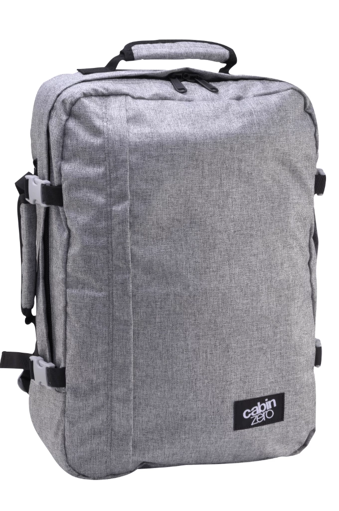 Mochila De Viaje Cabin Zero Classic 44 L. Gris (Ice Grey) 3 Mochila De Viaje Cabin Zero Classic 44 L. Gris (Ice Grey)