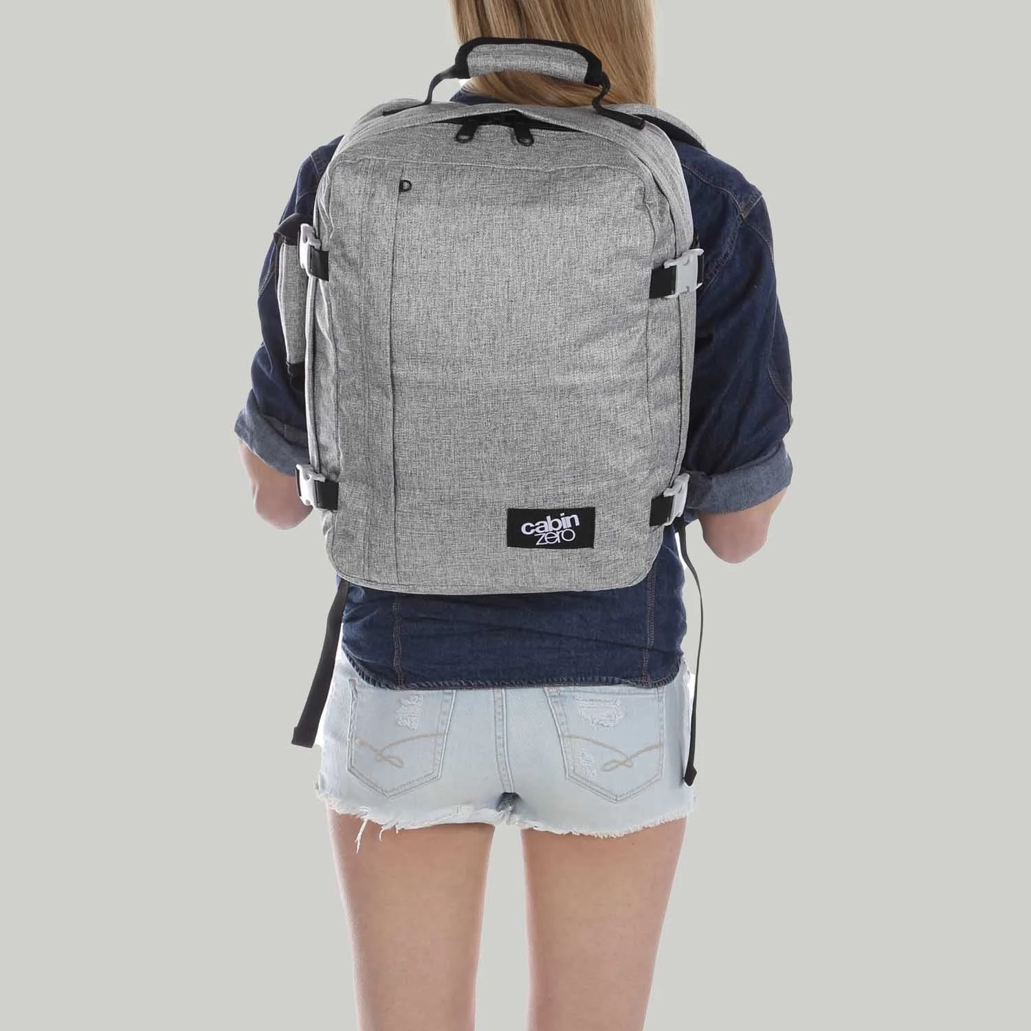 Mochila De Viaje Cabin Zero Classic 28 L. Gris (Ice Grey) 12 Mochila De Viaje Cabin Zero Classic 28 L. Gris (Ice Grey) - Imagen 10