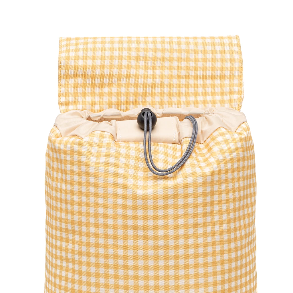 Mochila Lefrik Scout Mini Cuadros Vichy Amarillo (Vichy Mustard) 6 Mochila Lefrik Scout Mini Cuadros Vichy Amarillo (Vichy Mustard) - Imagen 4