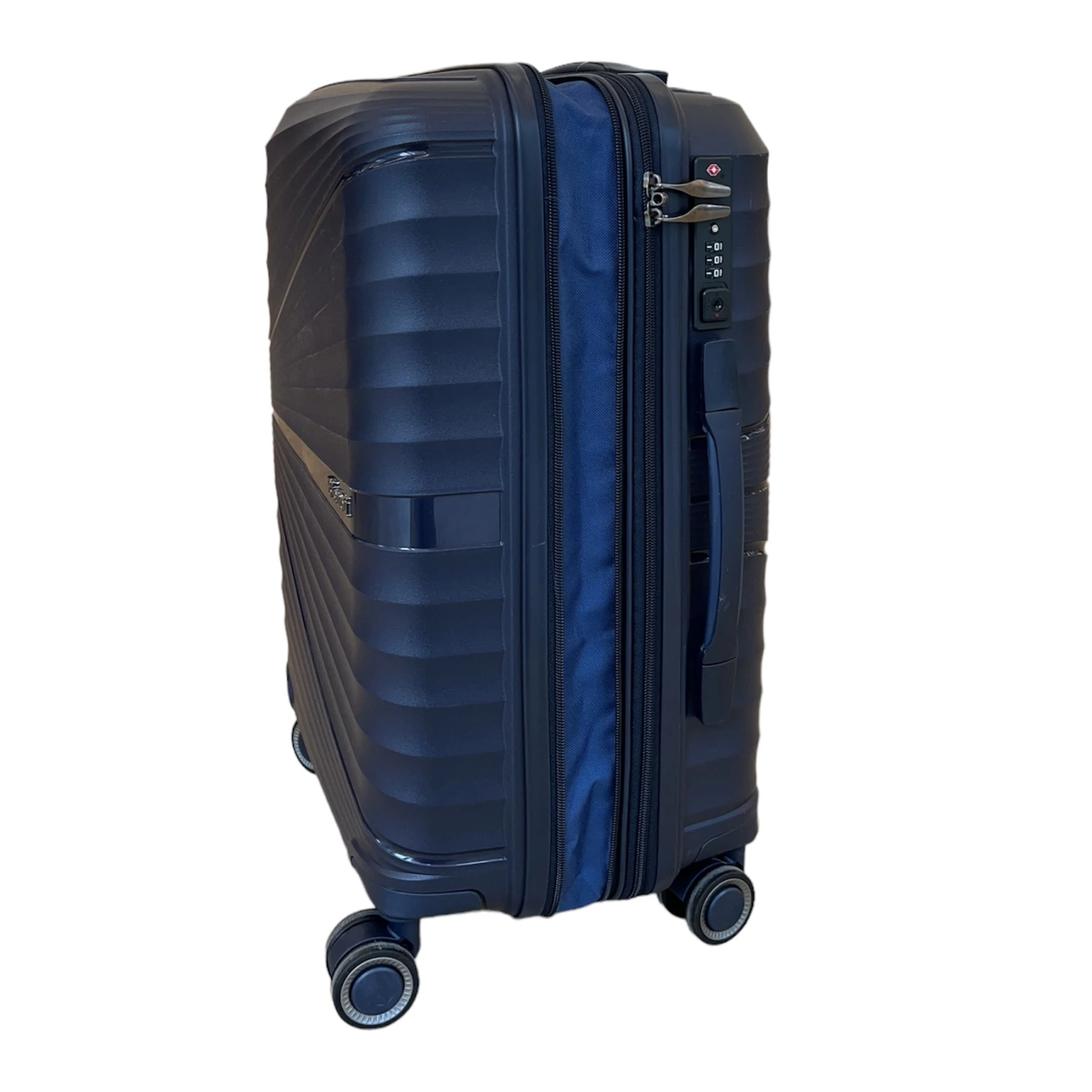 Maleta Mediana 4 Ruedas Rigida Exp Bienoti-EV 8095 Azul Oscuro (Navy) 6 Maleta Mediana 4 Ruedas Rigida Exp Bienoti-EV 8095 Azul Oscuro (Navy) - Imagen 4