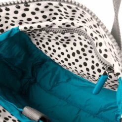 Mochila Roka London Bantry Pequeña Beige Puntos (Dip Dop Print -Viajar Tienda de ventas 31128