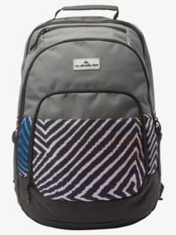 Mochila Escolar Quiksilver AQYBP03132-BRT6 1969 Special M Gris-Rayas Cebra