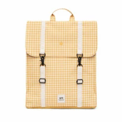 Mochila Lefrik Handy Cuadros Vichy Amarillo (Vichy Mustard)