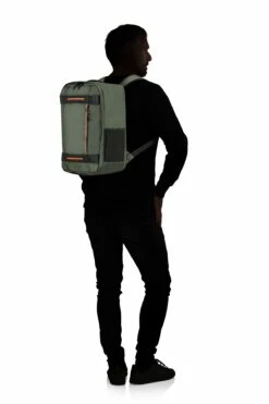 American Tourister Mochila De Viaje Debajo Del Asiento A.T. Urban Track Verde (Dark Khaki) -Viajar Tienda de ventas 31681