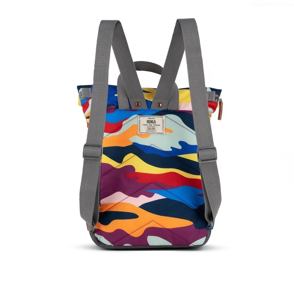 Mochila Roka London Canfield B Mediana Canvas Camuflaje (Bold Camo) 4 Mochila Roka London Canfield B Mediana Canvas Camuflaje (Bold Camo) - Imagen 2