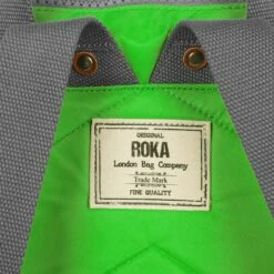 Mochila Roka London Bantry B Mediana Sostenible Nylon Verde (Kelly Green) 12 Mochila Roka London Bantry B Mediana Sostenible Nylon Verde (Kelly Green) -Viajar Tienda de ventas 31750