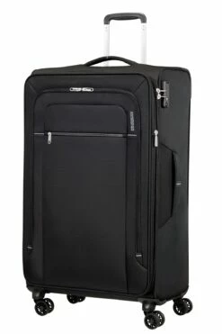 American Tourister Maleta Grande 79 Cm 4R Exp. A.T. Crosstrack Negro (Black-Grey)