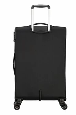 American Tourister Maleta Mediana 67 Cm 4R Exp. A.T. Crosstrack Negro (Black-Grey) -Viajar Tienda de ventas 32221