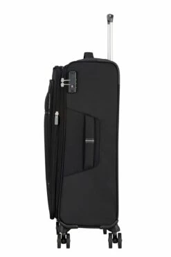 American Tourister Maleta Mediana 67 Cm 4R Exp. A.T. Crosstrack Negro (Black-Grey) -Viajar Tienda de ventas 32230