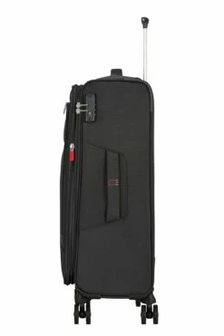 American Tourister Maleta Mediana 67 Cm 4R Exp. A.T. Crosstrack Gris (Grey-Red) -Viajar Tienda de ventas 32234