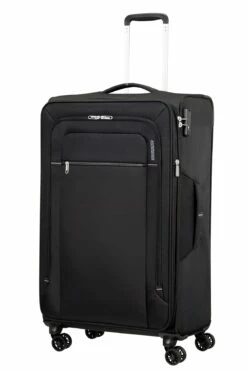 American Tourister Maleta Grande 79 Cm 4R Exp. A.T. Crosstrack Negro (Black-Grey) -Viajar Tienda de ventas 32243