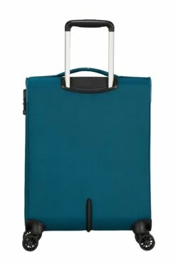 American Tourister Maleta Cabina 55 Cm 4R A.T. Crosstrack Azul (Navy-Orange) -Viajar Tienda de ventas 32244