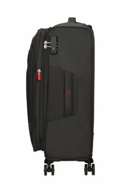 American Tourister Maleta Mediana 67 Cm 4R Exp. A.T. Crosstrack Gris (Grey-Red) -Viajar Tienda de ventas 32250