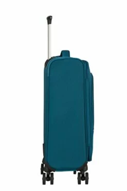 American Tourister Maleta Cabina 55 Cm 4R A.T. Crosstrack Azul (Navy-Orange) -Viajar Tienda de ventas 32259