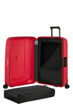 Maleta Grande 75 Cm 4R Anclajes Samsonite Essens Rojo (Hibiscus Red) -Viajar Tienda de ventas 32808