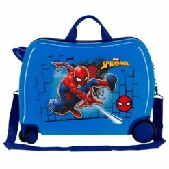 Marvel Maleta Infantil Correpasillos Spiderman Red 2 Ruedas Multidireccionales -Viajar Tienda de ventas 3536