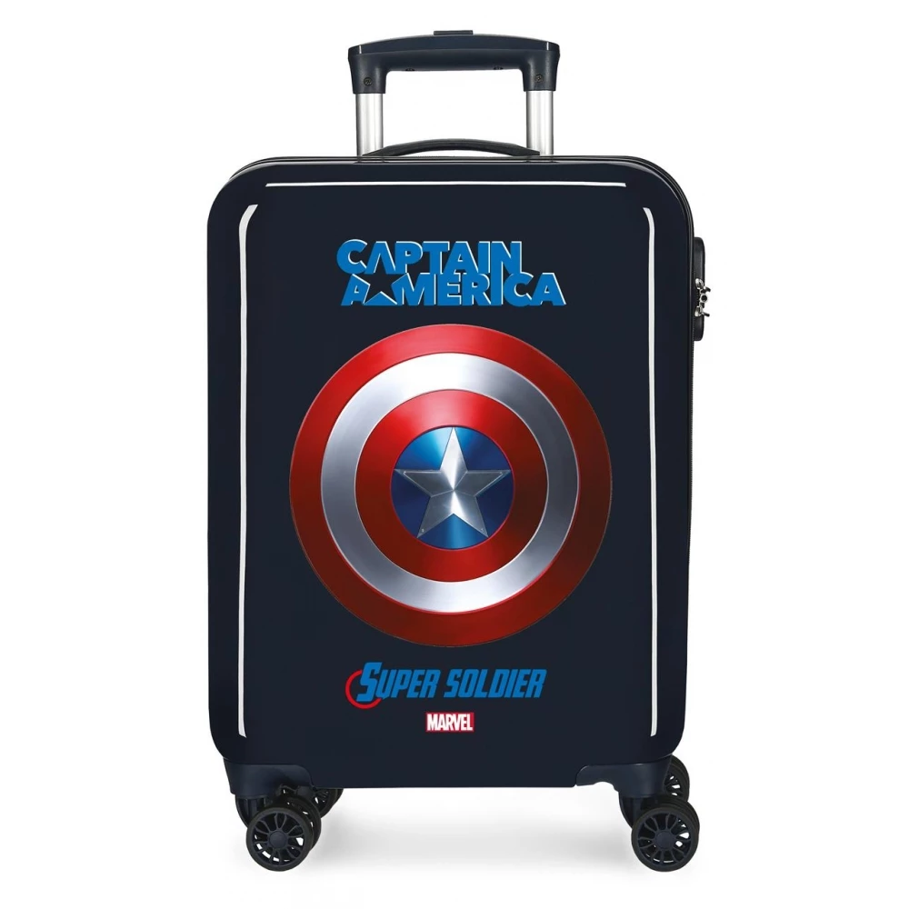Marvel Maleta De Cabina Capitan América Rígida 55cm 3 Marvel Maleta De Cabina Capitan América Rígida 55cm