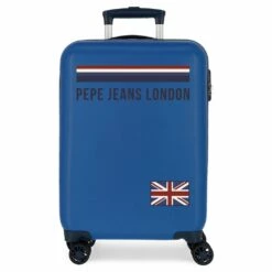 Maleta Cabina 55 Cm 4 Ruedas Rigida Pepe Jeans Overlap
