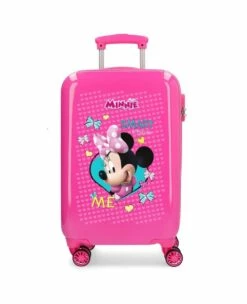 Disney Maleta Trolley Cabina 55 Cm 4R MINNIE HAPPY HELPERS
