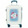 Maleta Cabina 55 Cm 4 Ruedas Rigida Roll Road Rose