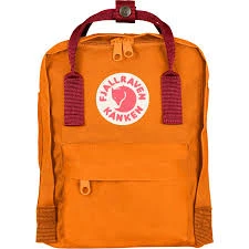 FJÄLLRÄVEN Mochila FjällRäven Kanken Mini Naranja (Burnt Orange / Deep Red)